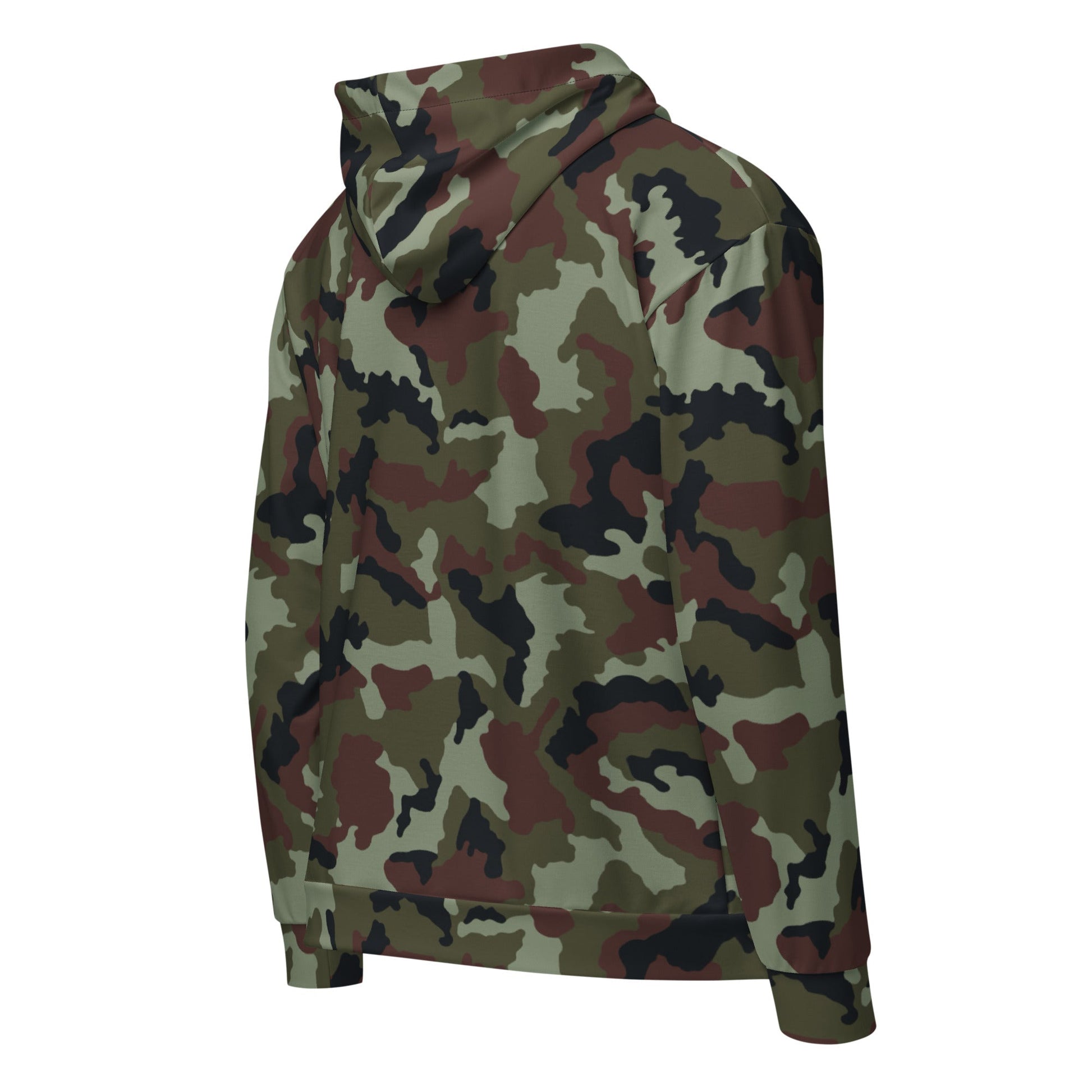 Irish DPM Woodland CAMO Unisex zip hoodie - Zip Hoodies