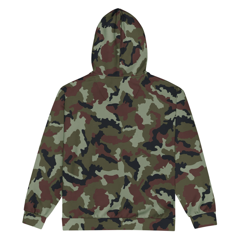 DPM Irish Woodland CAMO Unisex Zip Hoodie
