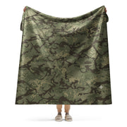 Ironwood Relic German Heritage CAMO Sherpa Blanket - 60″×80″