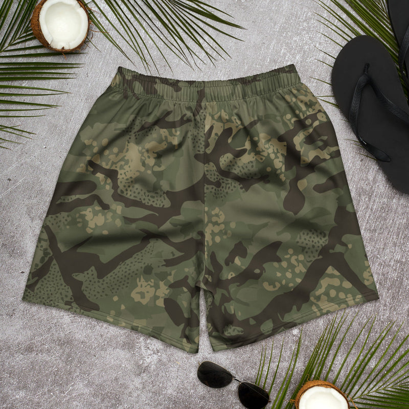 Ironwood Relic German Heritage CAMO Unisex Athletic Long Shorts