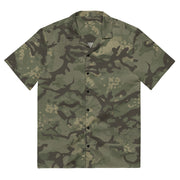 Ironwood Relic German Heritage CAMO Unisex Short-Sleeve Button Shirt - 2XS - Button-Up