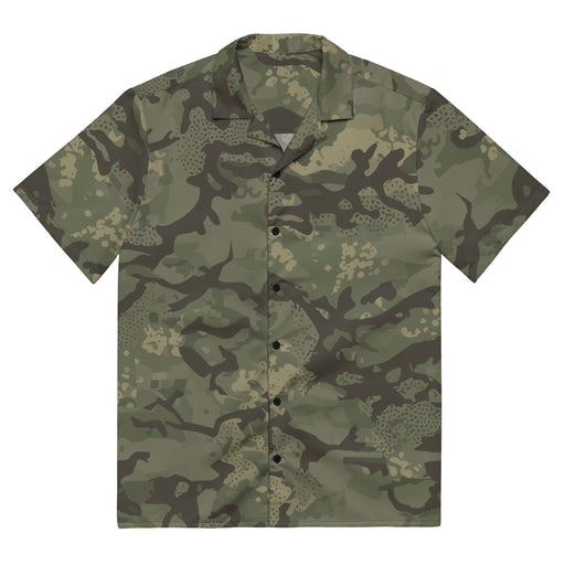 Ironwood Relic German Heritage CAMO Unisex Short-Sleeve Button Shirt - 2XS - Button-Up