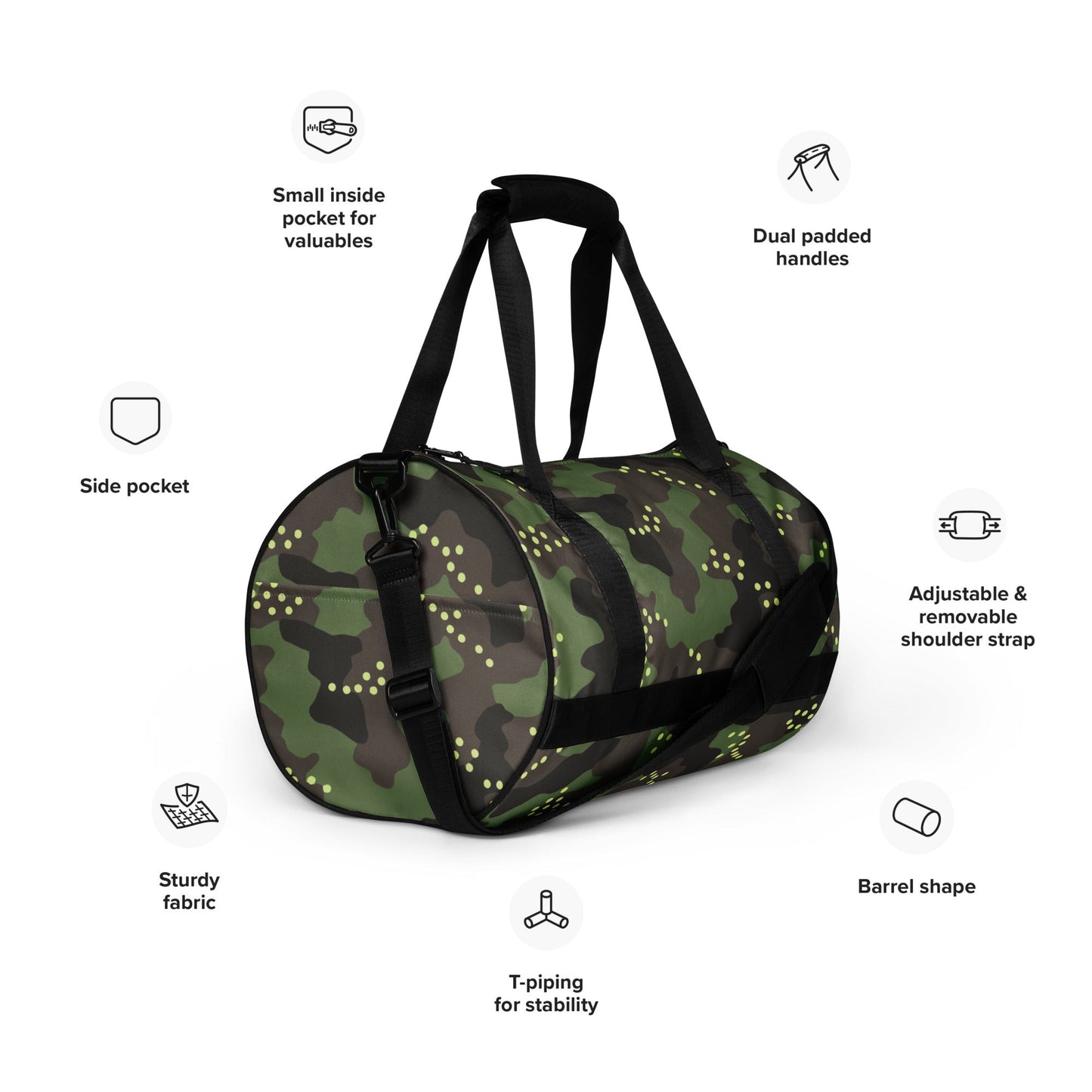 Israeli IDF Mitznefet CAMO gym bag - Gym Bags