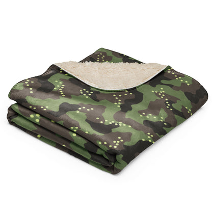 Israeli IDF Mitznefet CAMO Sherpa blanket - Blankets