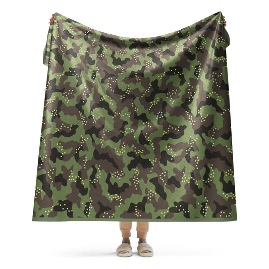 Israeli IDF Mitznefet CAMO Sherpa blanket - 60″×80″ - Blankets