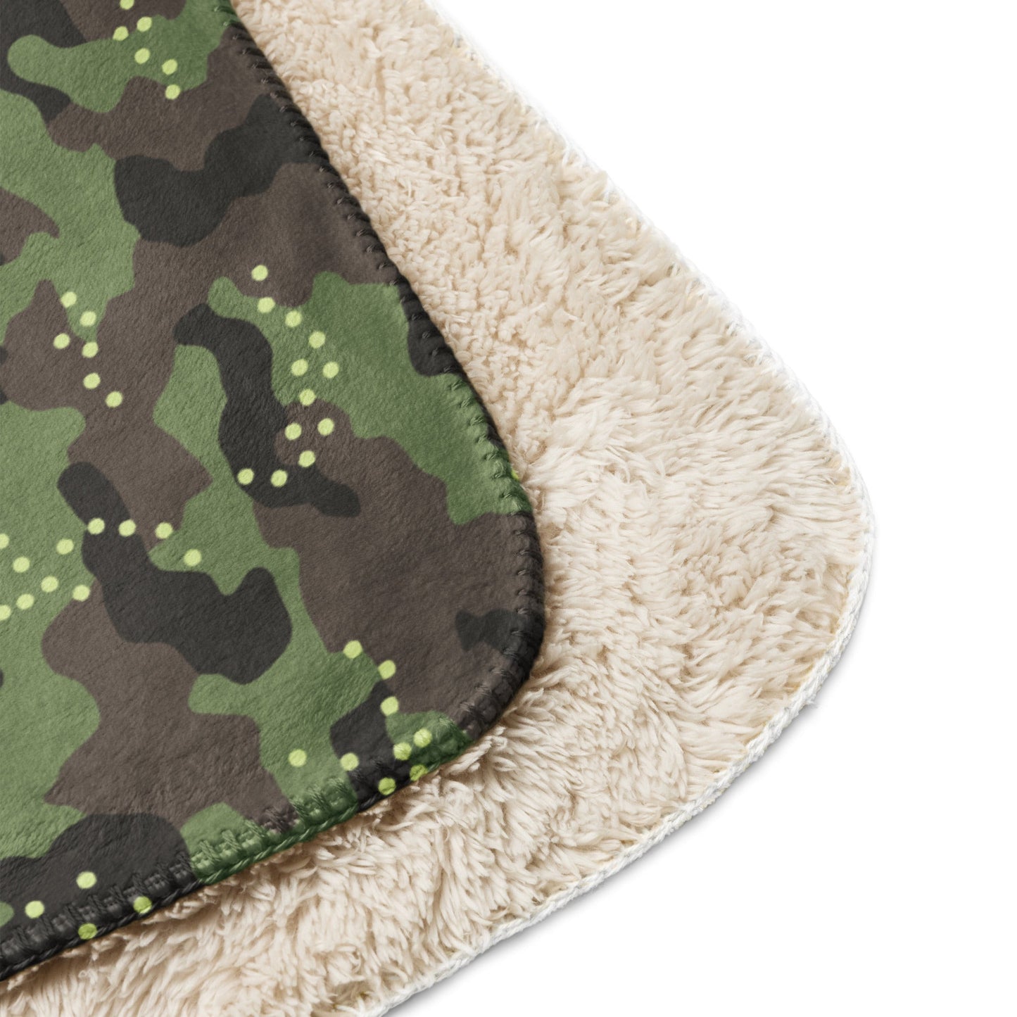 Israeli IDF Mitznefet CAMO Sherpa blanket - Blankets
