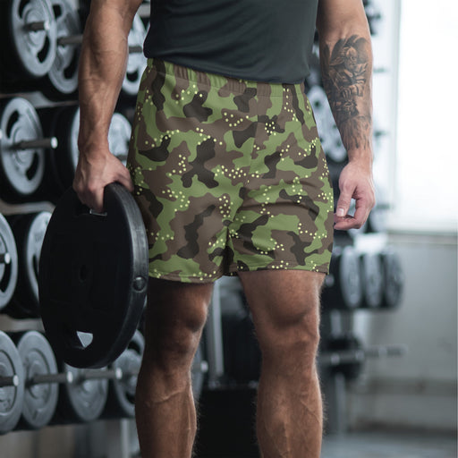 Mitznefet Helmet Cover CAMO Unisex Athletic Long Shorts - XS