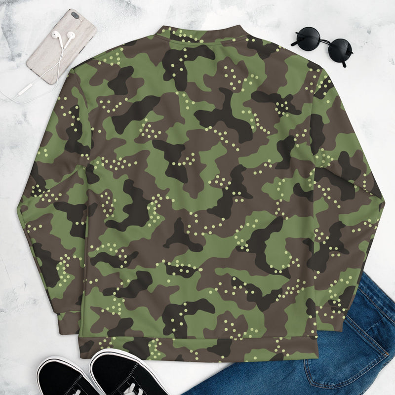 Mitznefet Helmet Cover CAMO Unisex Bomber Jacket
