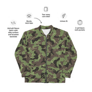 Mitznefet Helmet Cover CAMO Unisex Bomber Jacket