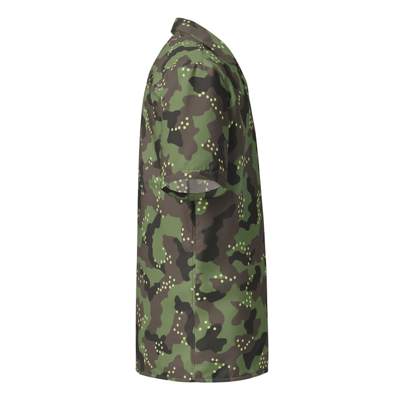 Mitznefet Helmet Cover CAMO Unisex Short-Sleeve Button Shirt - Button-Up