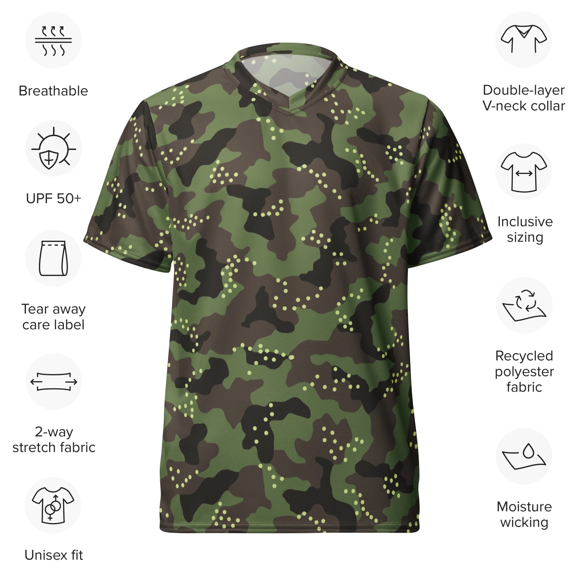 Israeli IDF Mitznefet CAMO unisex sports jersey - Sports Jerseys