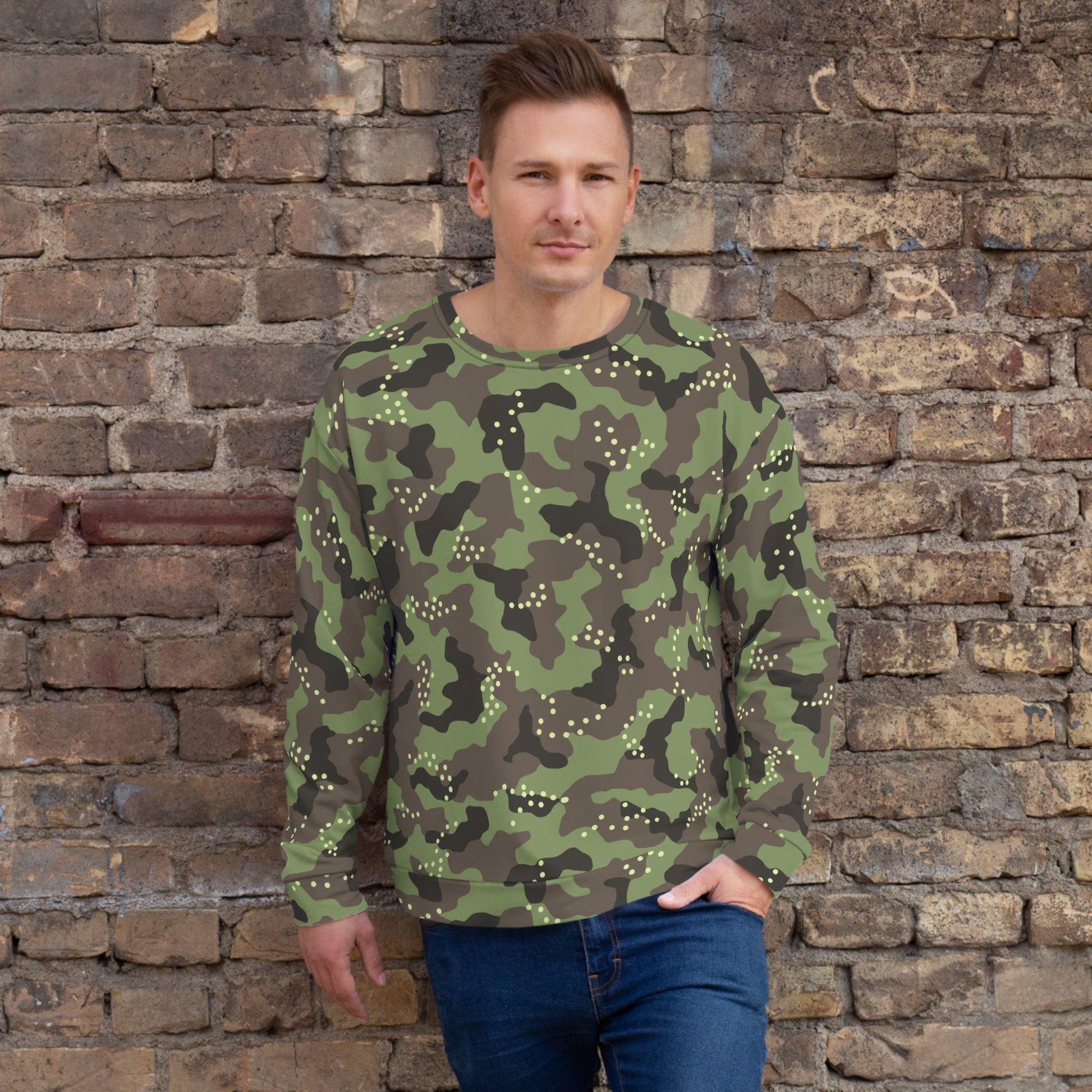 Israeli IDF Mitznefet CAMO Unisex Sweatshirt - XS - Sweatshirts