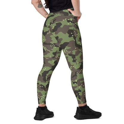 Israeli IDF Universal CAMO Leggings with pockets - 2XS - Womens With Pockets