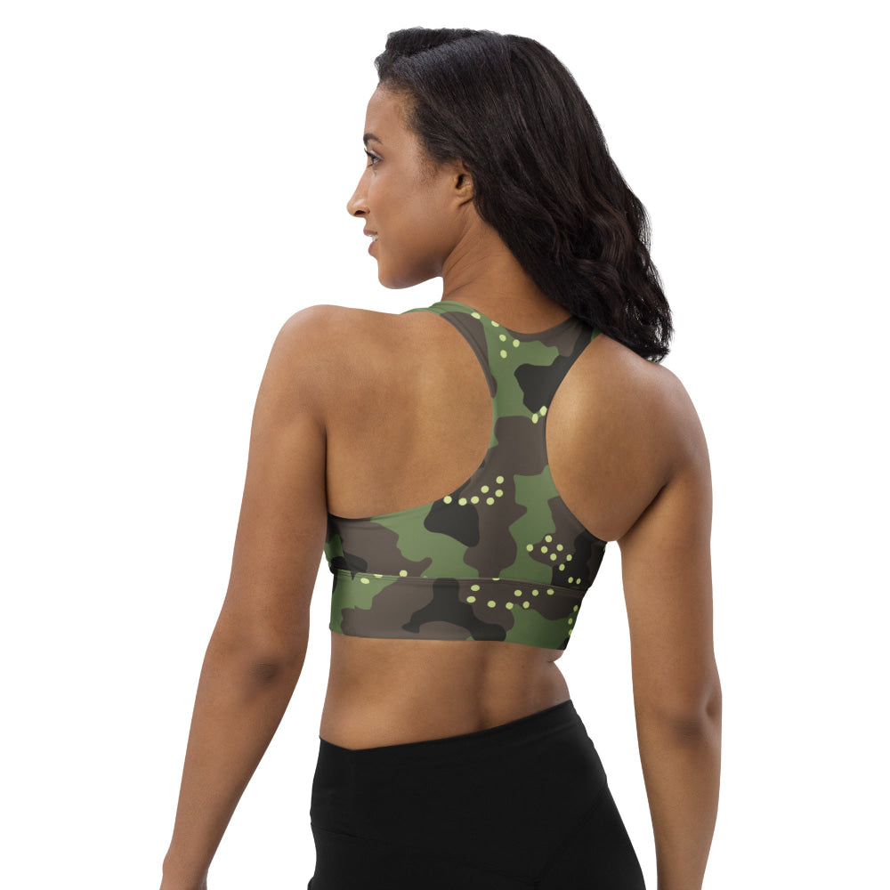 Israeli IDF Universal CAMO Longline sports bra - Womens Sports Bra