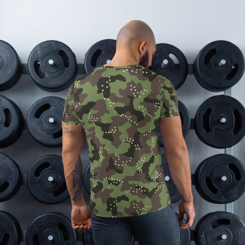 Israeli IDF Universal CAMO Men’s Athletic T-shirt - Mens T-Shirt