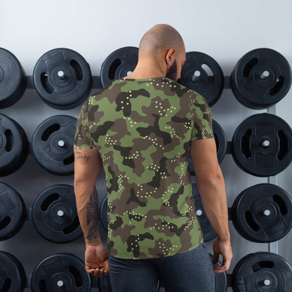 Israeli IDF Universal CAMO Men’s Athletic T-shirt - Mens T-Shirt