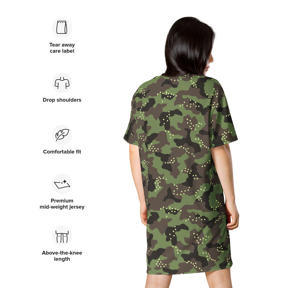 Israeli IDF Universal CAMO T-shirt dress - Womens T-Shirt Dress