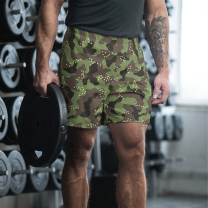 Israeli IDF Universal CAMO Unisex Athletic Long Shorts - XS