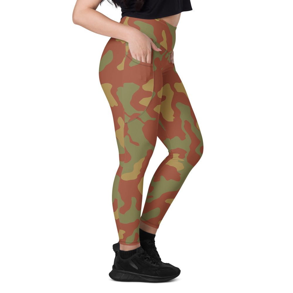 Italian M1929 Telo Mimetco 1950 CAMO Leggings with pockets - Womens With Pockets