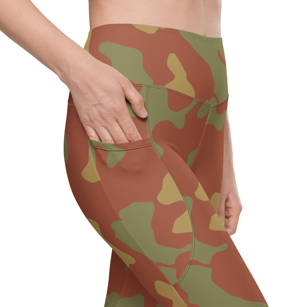 Italian M1929 Telo Mimetco 1950 CAMO Leggings with pockets - Womens With Pockets