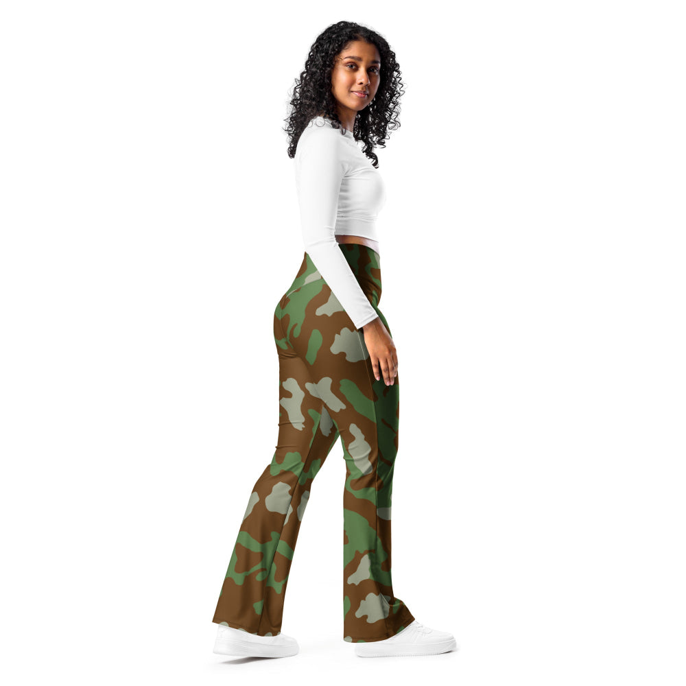 Italian M1929 Telo Mimetco CAMO Flare leggings - Womens Leggings