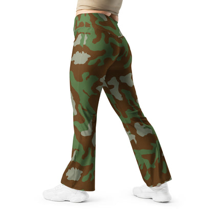 Italian M1929 Telo Mimetco CAMO Flare leggings - 2XS - Womens Leggings