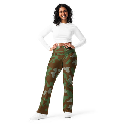 Italian M1929 Telo Mimetco CAMO Flare leggings - Womens Leggings