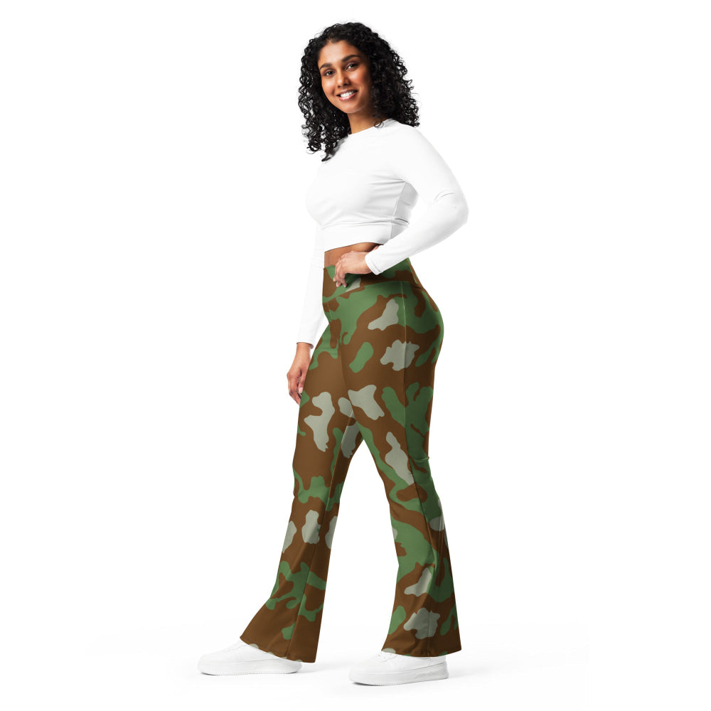 Italian M1929 Telo Mimetco CAMO Flare leggings - Womens Leggings