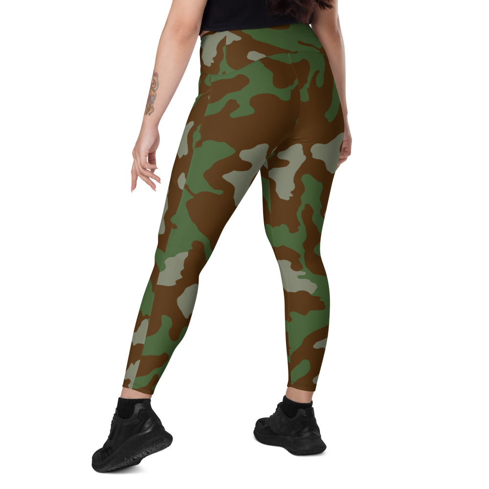 Italian M1929 Telo Mimetco CAMO Leggings with pockets - Womens With Pockets