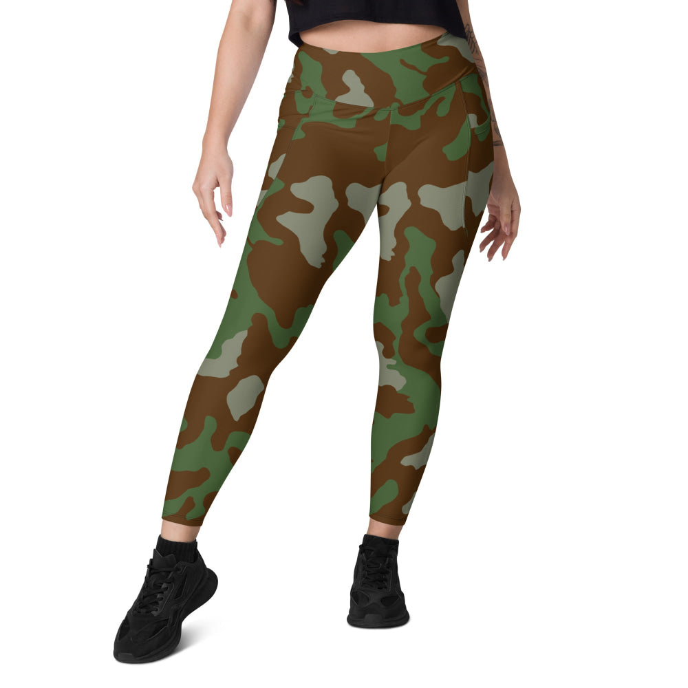 Italian M1929 Telo Mimetco CAMO Leggings with pockets - Womens With Pockets