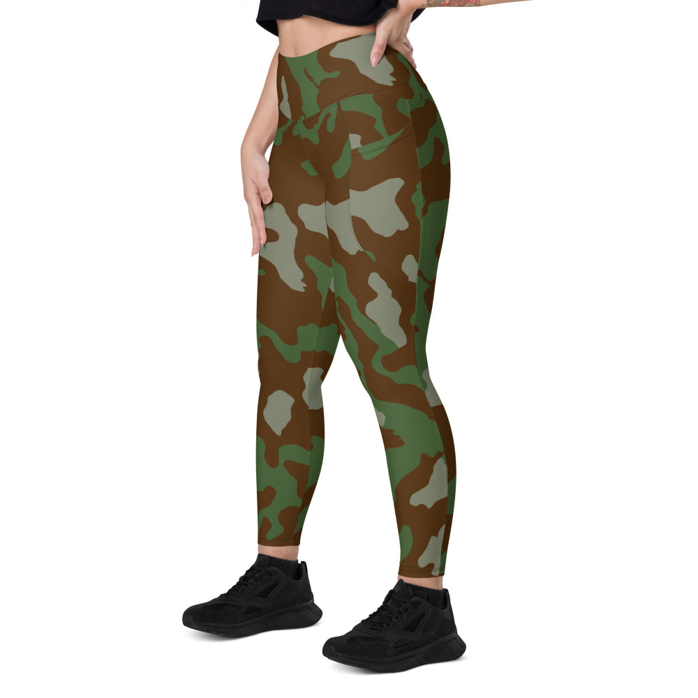 Italian M1929 Telo Mimetco CAMO Leggings with pockets - Womens With Pockets