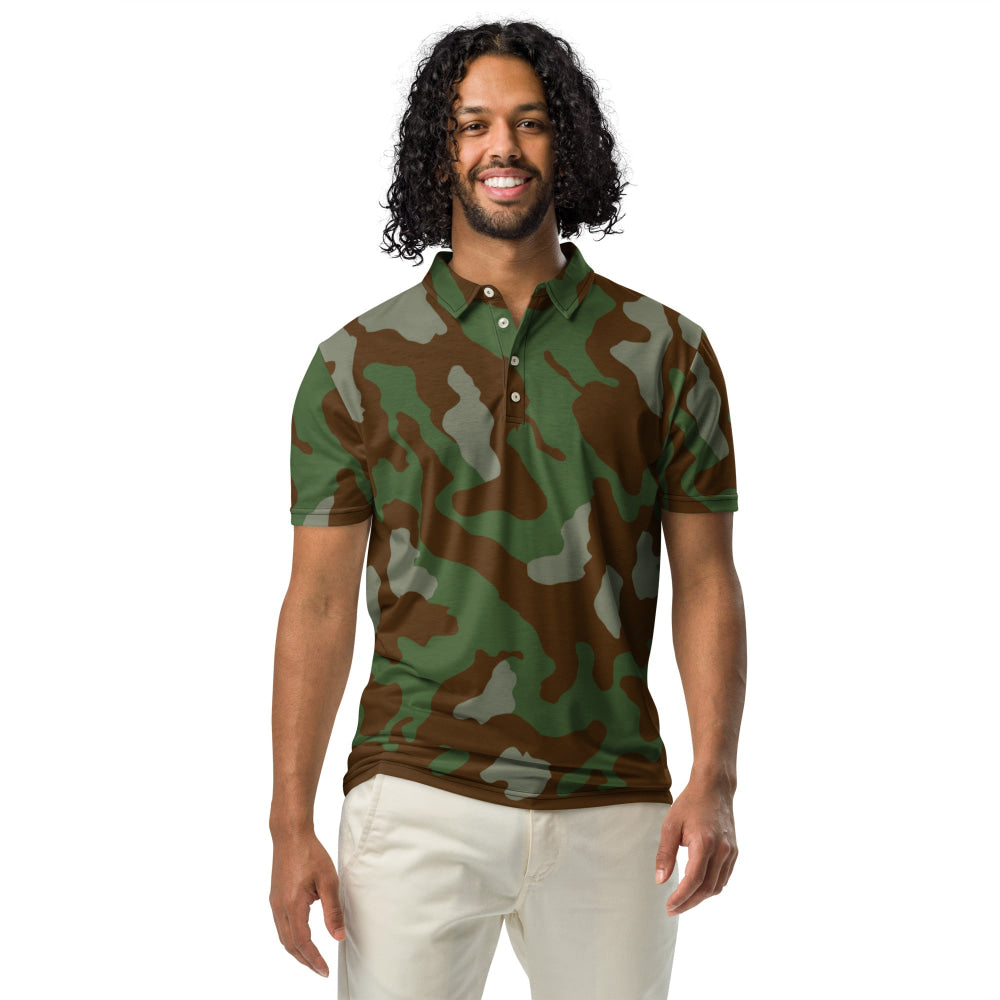 Italian M1929 Telo Mimetco CAMO Men’s slim fit polo - Mens Slim Fit Polo