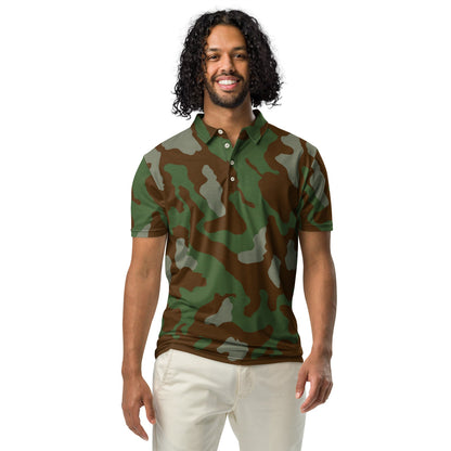 Italian M1929 Telo Mimetco CAMO Men’s slim fit polo - Mens Slim Fit Polo