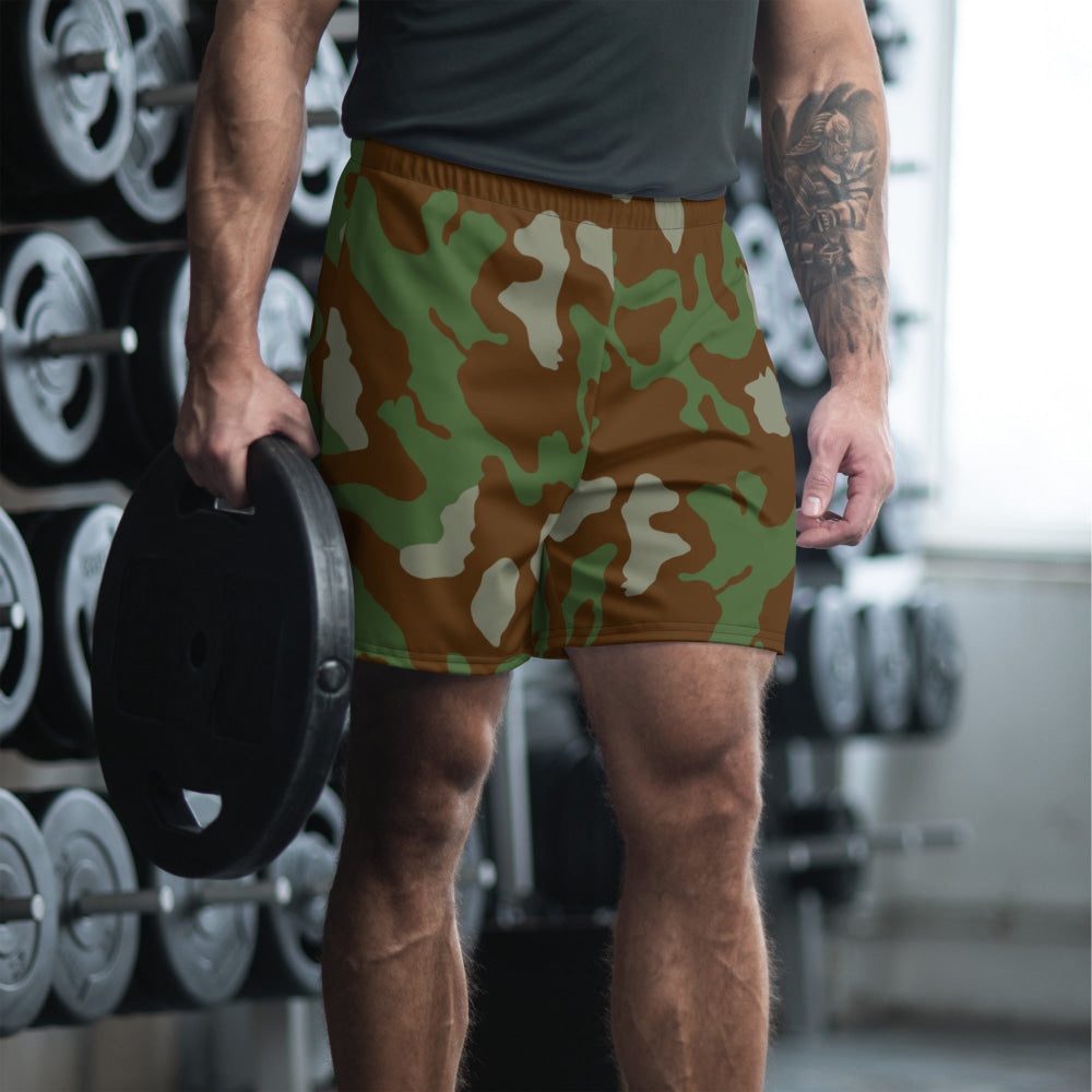 Italian M1929 Telo Mimetco CAMO Unisex Athletic Long Shorts - XS