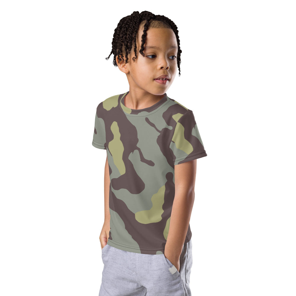 Italian M1929 Telo Mimetico Original CAMO Kids crew neck t-shirt - Crew Neck T-shirt