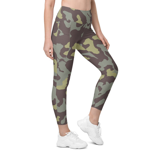 Italian M1929 Telo Mimetico Original CAMO Leggings with pockets - 2XS - Womens With Pockets