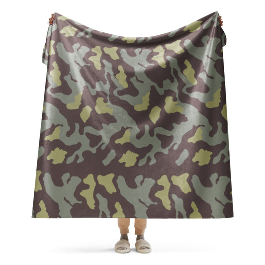 Italian M1929 Telo Mimetico Original CAMO Sherpa blanket - 60″×80″ - Blanket