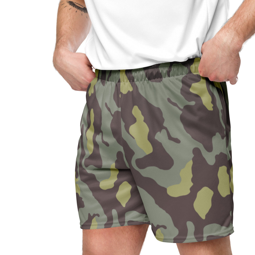 Italian M1929 Telo Mimetico Original CAMO Unisex mesh shorts - Mesh Shorts