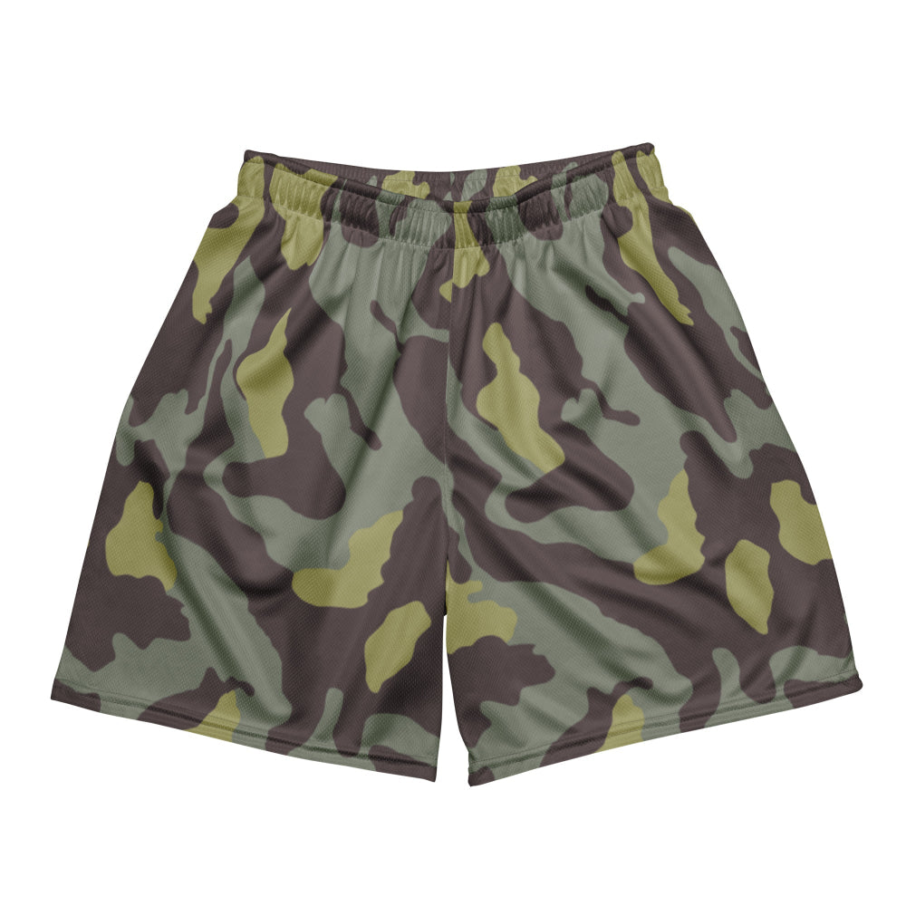 Italian M1929 Telo Mimetico Original CAMO Unisex mesh shorts - 2XS - Mesh Shorts