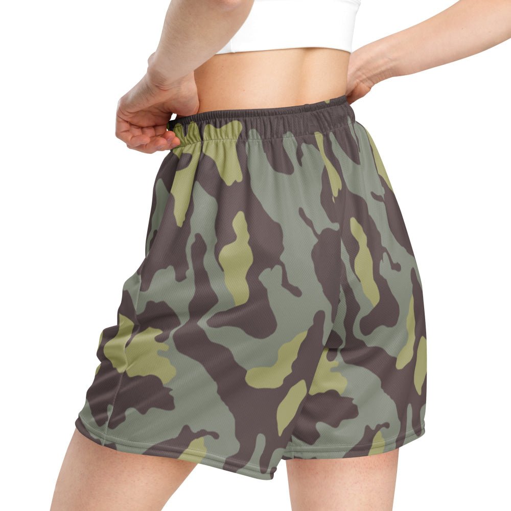 Italian M1929 Telo Mimetico Original CAMO Unisex mesh shorts - Mesh Shorts