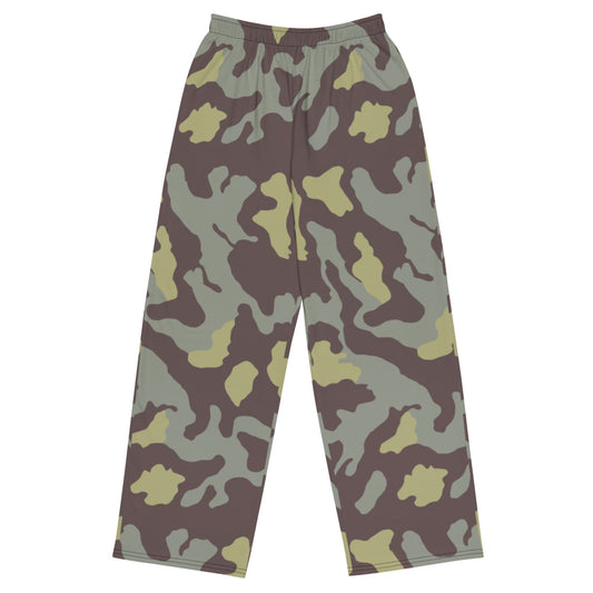 Italian M1929 Telo Mimetico Original CAMO unisex wide-leg pants - 2XS