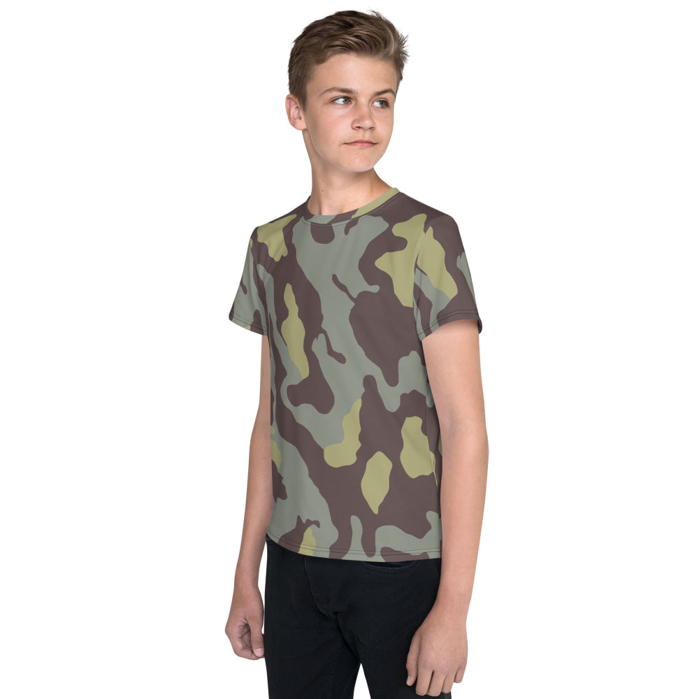 Italian M1929 Telo Mimetico Original CAMO Youth crew neck t-shirt - Crew Neck T-shirt