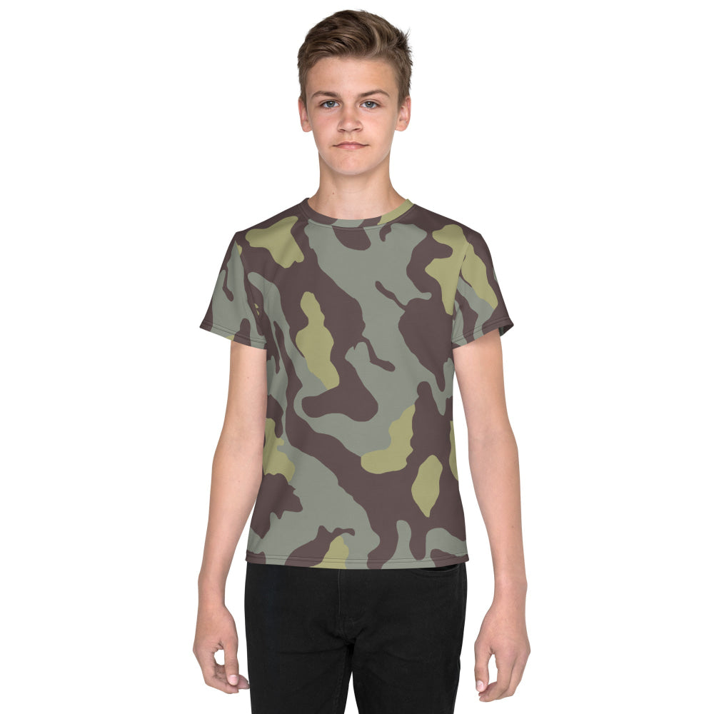 Italian M1929 Telo Mimetico Original CAMO Youth crew neck t-shirt - 8 - Crew Neck T-shirt