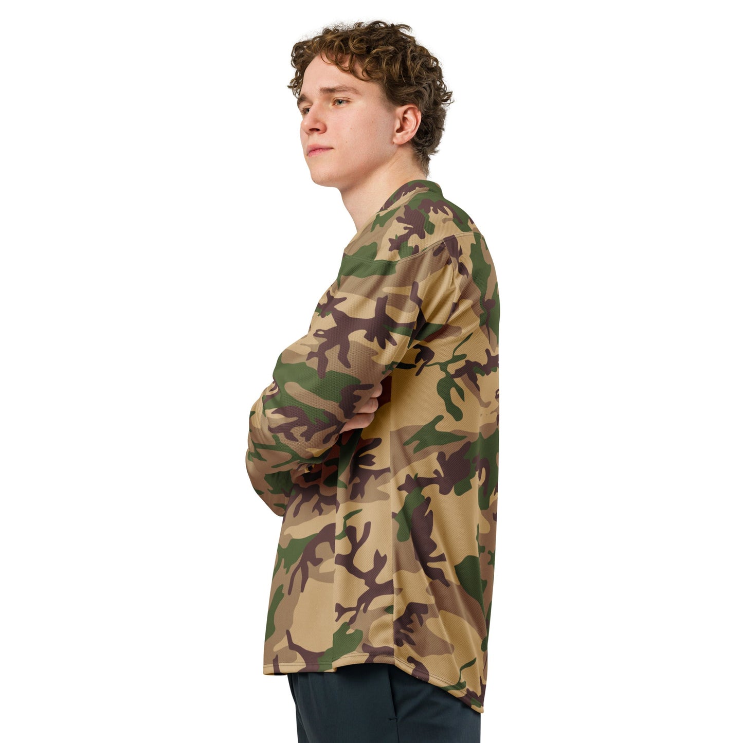 Italian Mimetico Deserto CAMO hockey fan jersey 2XS Hockey Jerseys