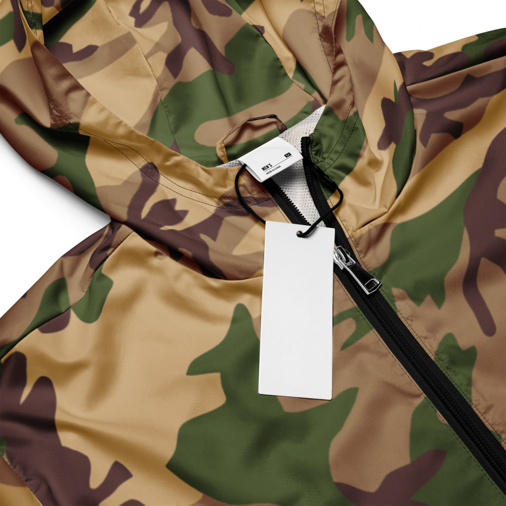 Italian Mimetico Deserto CAMO Men’s windbreaker - Mens Windbreaker