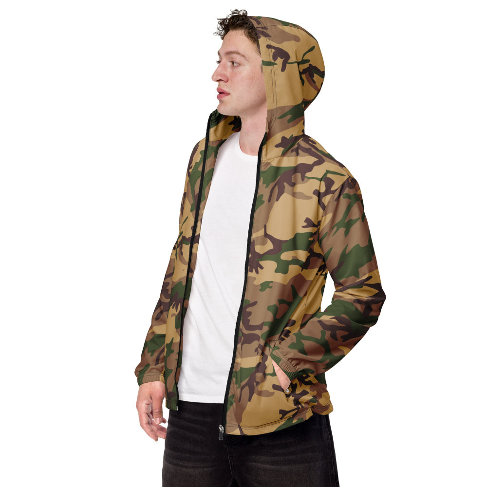 Italian Mimetico Deserto CAMO Men’s windbreaker - XS - Mens Windbreaker