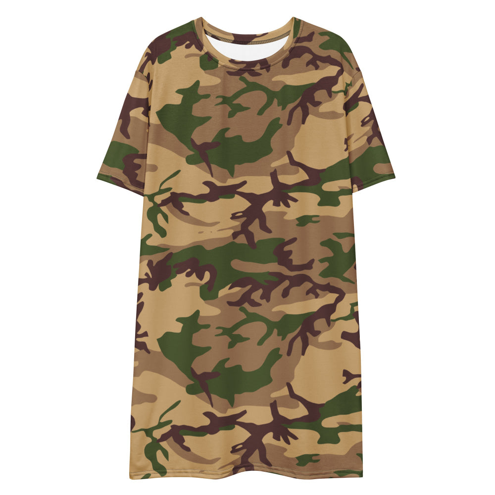 Italian Mimetico Deserto CAMO T-shirt dress - Womens T-Shirt Dress