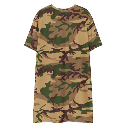 Italian Mimetico Deserto CAMO T-shirt dress - Womens T-Shirt Dress