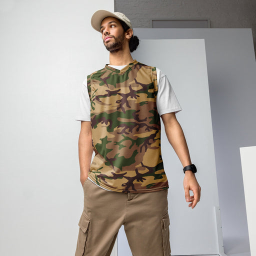 Mimetico Deserto CAMO Unisex Basketball Jersey - 2XS