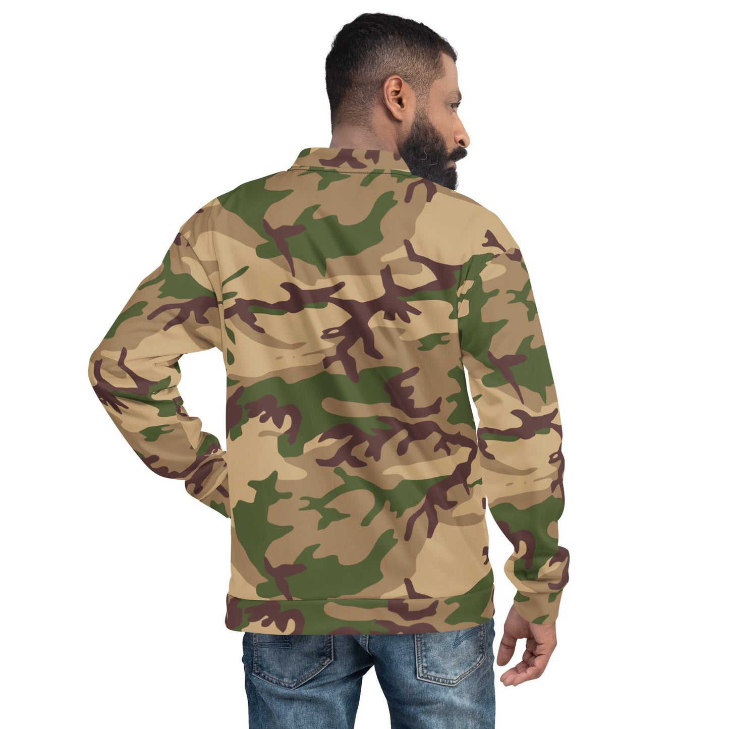 Italian Mimetico Deserto CAMO Unisex Bomber Jacket - Jackets